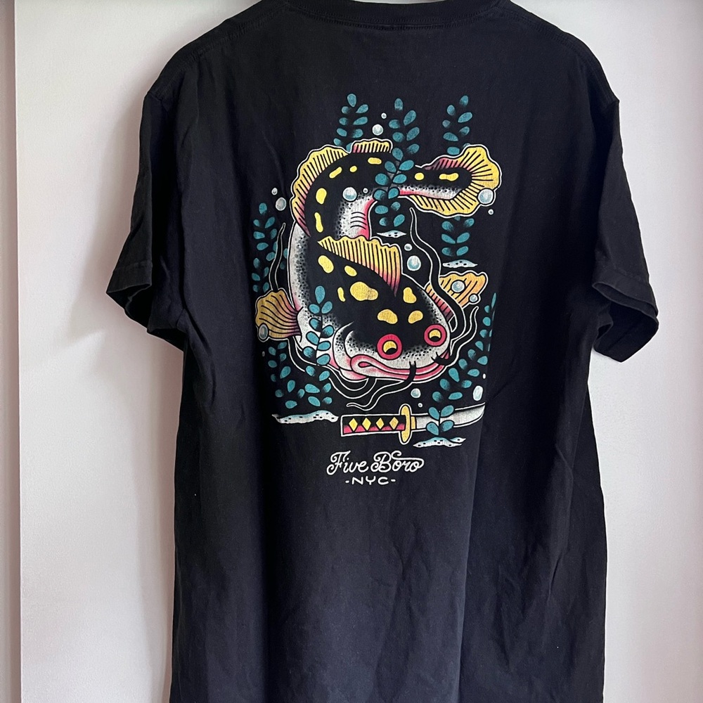 Black Graphic Tee